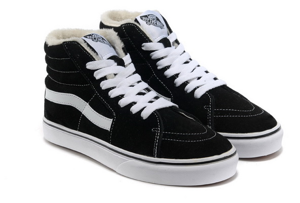 Vans High-Top Shoes Men Lined with fur--010